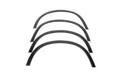Накладки на арки 2012-2016 (4 шт, чорні, ABS-пластик) для Mitsubishi ASX рр