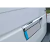 Планка над номером (нерж.) Розпашні двері, Carmos - Турецька сталь для Volkswagen T4 Caravelle/Multivan