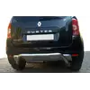 Задня дуга скоба (нерж.) для Renault Duster 2008-2017 рр