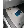 Поліуретанові килимки 3 ряди (EVA, сірі) Середній ряд - прохід для Toyota Sequoia