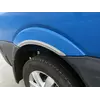 Накладки на арки вузькі (4 шт, нерж) для Volkswagen Crafter 2006-2017рр