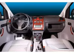 Накладки на панель Дерево для Volkswagen Caddy 2010-2015рр