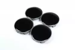 Ковпачки на диски 57/55.5 мм V1 чорні (4 шт) для Тюнінг Toyota