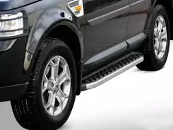 Бокові пороги BlackLine (2 шт, алюміній) для Range Rover Sport 2014-2022 рр