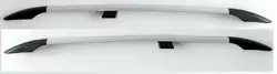 Рейлінги Сірий металік M база, пластикова ніжка для Citroen SpaceTourer 2017-2024 рр