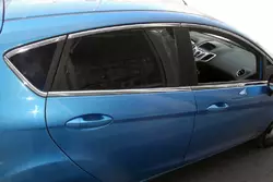 Верхні молдинги стекол (8 шт, нерж) для Ford Fiesta 2008-2017 рр