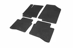 Гумові килимки (4 шт, Polytep) для Hyundai Accent Solaris 2011-2017 рр