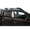 Окантовка вікон (4 смужки, нерж) OmsaLine - Італійська нержавійка для Volkswagen Amarok 2010-2022 рр