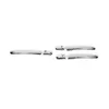 Накладки на ручки (нержавіюча сталь) 4 штуки. Carmos - Турецька сталь для Mercedes Vito W638 1996-2003 років
