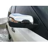 Накладки на дзеркала (2 шт, нерж.) OmsaLine - Італійська нержавійка для Land Rover Freelander II