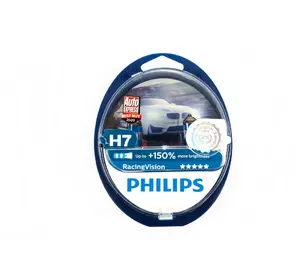 Лампа головного світла Philips H7 55W 12972RV Racing Vision 150% для Універсальні товари