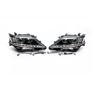 Передня оптика (2 шт, рестайлінг) для Lexus RX 2009-2015 рр