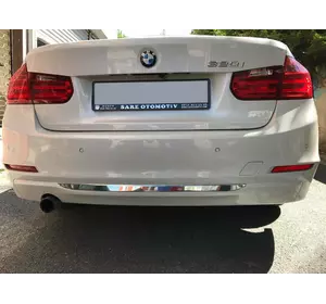 Кромка бампера (нерж) для BMW 3 серія F-30/31/34 2012-2019рр