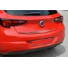 Нижня кромка кришки багажника (HB, нерж) Чорний хром для Opel Astra K 2016-2021рр