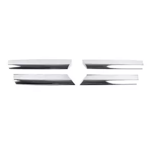 Накладки на решітку 2010-2015 (нерж) Carmos - Турецька сталь для Mercedes Vito W639 рр