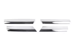 Накладки на решітку 2010-2015 (нерж) Carmos - Турецька сталь для Mercedes Vito W639 рр