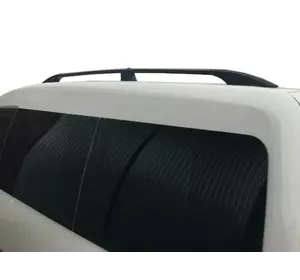 Рейлінги чорні Максі база, Металеві ніжки для Volkswagen Caddy 2015-2020 рр