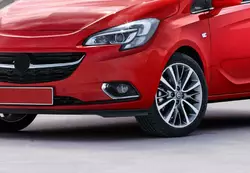 Накладки на противотуманки (2 шт, нерж) OmsaLine - Італійська нержавейка для Opel Corsa E 2015-2024 рр