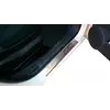 Накладки на пороги OmsaLine (2 шт, нерж.) для Peugeot Bipper 2008-2024 рр