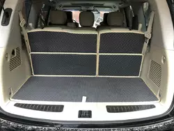 Килимок багажника 5 частин (EVA, чорний) для Nissan Patrol Y62 2010-2024 рр