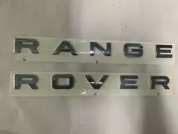 Напис хром (тип-3) для Тюнінг LandRover Range Rover