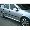 Бічні пороги HB (під фарбування) для Opel Astra G classic 1998-2012рр