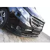 Накладка на передній бампер ЛИП (чорна) для Mercedes Vito / V-class W447 2014-2024 рр
