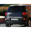 Кромка багажника (нерж.) Carmos - Турецька сталь для Fiat 500/500L