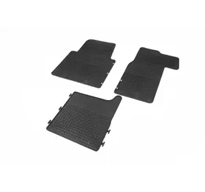 Гумові килимки (3 шт, Polytep) для Renault Master 2011-2024 рр
