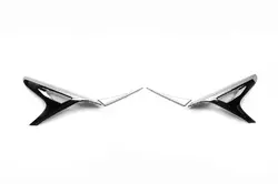 Накладки на стопи (2 шт, ABS) для Lexus NX 2014-2021 рр