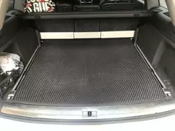 Килимок багажника (EVA, чорний) (5 місць) для Ауди Q7 2005-2015 рр