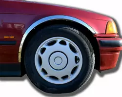 Накладки на арки (4 шт, нерж) для BMW 3 серія E-36 1990-2000 років
