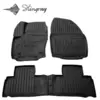 Килимки Stingray 3D (2011-2014, 4 шт, поліуретан, кліпса FC2) для Ford Galaxy рр
