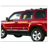 Молдинг дверей (нерж) для Jeep Cherokee/Liberty 2007-2013рр