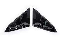 Накладки на трикутники дзеркал (2 шт, ABS) для Honda Civic Sedan X 2016-2021 рр
