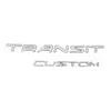 Напис Transit Custom (270 на 50 мм) для Ford Custom 2013-2022 рр