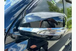 Смужки на дзеркала 2012-2024 ліва/водійська сторона (1 шт, хром) для Lexus LX570/450d