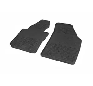 Гумові килимки (2 шт, Polytep) для Volkswagen Caddy 2010-2015рр