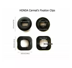 Кліпса Honda oval (new) для Тюнінг Honda