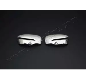 Накладки на дзеркала (2 шт, нерж) для Mercedes X class