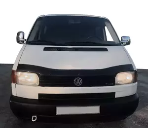 Дефлектор капоту (прямі фари) (EuroCap V1) для Volkswagen T4 Caravelle/Multivan