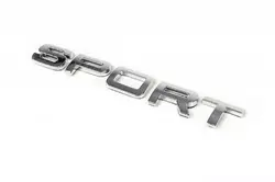 Напис Sport (хром) для Range Rover Sport 2005-2013рр