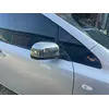 Накладки на дзеркала (2 шт, нерж) OmsaLine - Італійська нержавіюча сталь для Nissan Leaf 2010-2017 рр