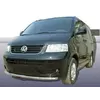 Нижня одинарна губа (нерж) 51мм для Volkswagen T5 Multivan 2003-2010 рр