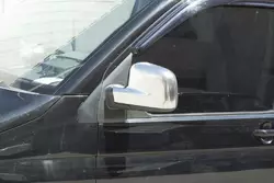 Накладки на дзеркала Сірий мат (2 шт) для Volkswagen T5 Caravelle 2004-2010 рр