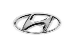 Емблема (2 штирі, 170 мм на 85 мм) для Hyundai Accent Solaris 2011-2017 рр