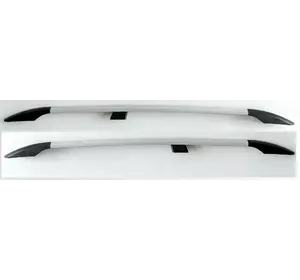 Рейлінги Сірий металік XL база, пластикова ніжка для Opel Vivaro 2019-2024 рр