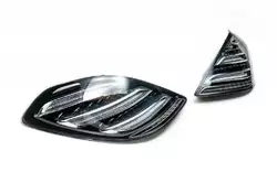 Задні ліхтарі (Black edition, 2 шт) для Mercedes S-сlass W222