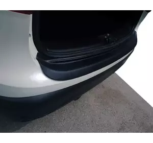 Накладка на задній бампер EuroCap (2014-2017, ABS) для Nissan Qashqai рр