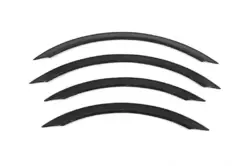 Накладки на арки (4 шт, чорні, нерж) для Mercedes Sprinter W906 2006-2018 рр